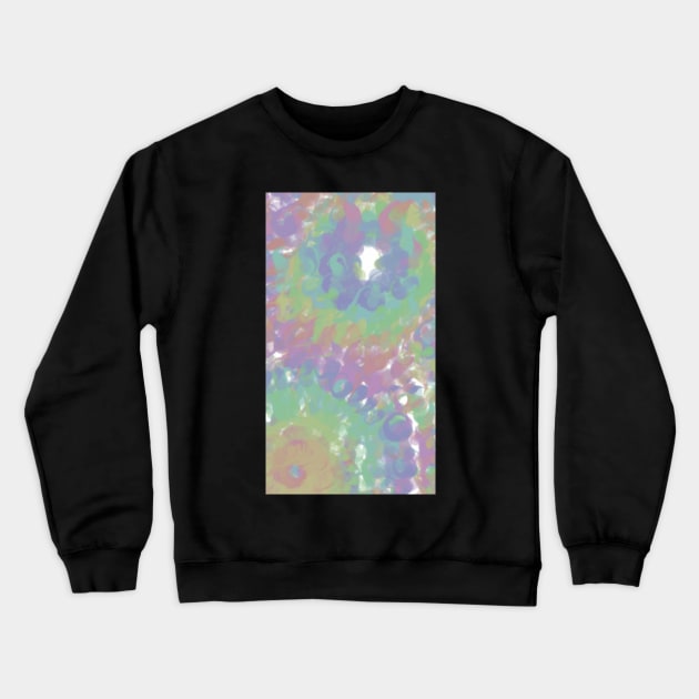 Dark Pastel Tie Dye Crewneck Sweatshirt by ValinaMoonCreations